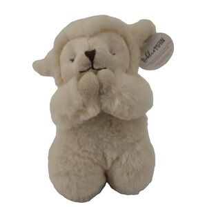 Tickle & Main Plush Kids Cream Praying Lamb Musical Now I Lay Me Down To Sleep